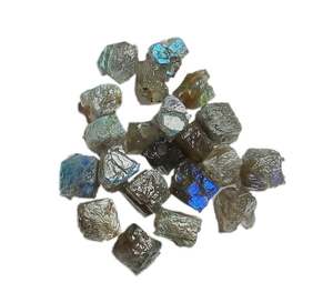 Elegante collar de cuentas de piedra natal cruda Colgante de Piedra en bruto para ocasiones de regalo encantos finos - Product Image 2