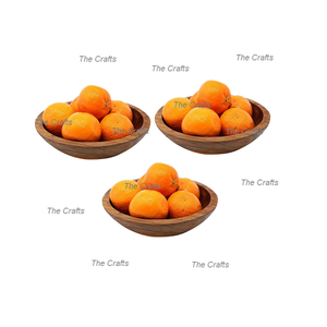 Bol à fruits en bois de différentes tailles avec des formes rondes de la meilleure qualité - Product Image 3