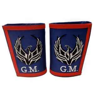 Masonic Gauntlets Hand Embroidered Logo Masonic Regalia Hand Cuff - Product Image 5