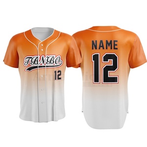 Maillot de Baseball par Sublimation, de haute qualité, Design à la mode, - Product Image 1
