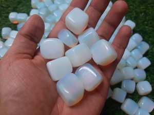 Cristal de opalita hecho a mano de alta calidad, piedra preciosa caída, Ágata elegante para curación de Reiki, meditación en el hogar y decoración Feng Shui - Product Image 3