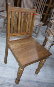 Ensemble de salle à manger en bois de teck massif de style antique pour maison, chambre d'hôtel ou restaurant de villégiature, meubles rectangulaires pliables, vente en gros en vrac - Product Image 5