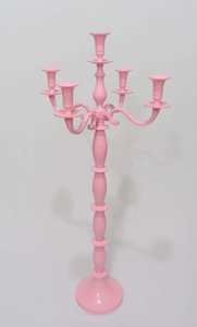 Candelabre Premium Vantage Premium coloré pour mariages, revêtement en poudre d'aluminium, multicolore, vente chaude, nouveau design - Product Image 6