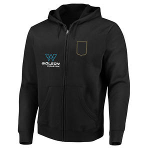 Sudadera con capucha para hombre, de diseño de alta calidad, con logotipo personalizado, de gran tamaño, 100% algodón, Polar, para entrenamiento y Fitness, venta al por mayor - Product Image 2