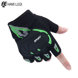 Guantes deportivos antideslizantes para gimnasio para niños, bolsas de guantes de Fitness con Logo en negro, rojo y azul, artículo de embalaje de goma, tamaño de la muñeca - Product Image 5