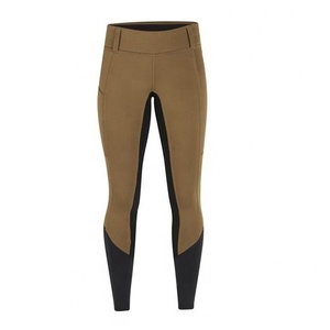 Collants classiques pour femmes pantalons en daim évacuant l'humidité vêtements équestres leggings d'équitation en gros personnalisés avec boucles de ceinture - Product Image 1