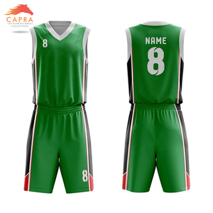 Uniforme de Baloncesto Unisex Hecho a Medida, Transpirable, Antibacterial, 100% Poliéster, Camisetas y Pantalones Cortos, Opciones de Tallas Grandes Disponibles - Product Image 4