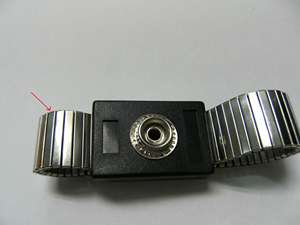 Anti-estática de la correa de muñeca de sala limpia ESD correa de muñeca ajustable - Product Image 3