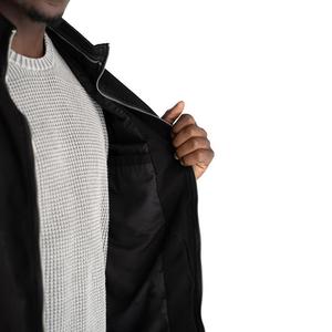 Haute qualité personnalisé laine manches en cuir bomber veste - Product Image 4
