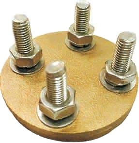 Abrazadera de unión a tierra de latón de alta calidad, abrazaderas eléctricas de aleación de cobre, terminales de bloque, componentes industriales duraderos, precio de fábrica - Product Image 5