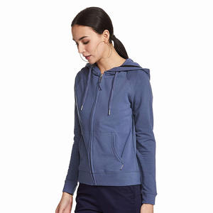 Sweat à capuche zippé pour femmes, pull, hauts, entraînement, automne et hiver, vestes polaires à manches longues, nouveauté 2025 - Product Image 3