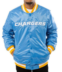 Chaqueta Varsity Letterman personalizada para hombre con bordado de chenilla, chaqueta de invierno de béisbol de bombardero de satén en blanco de nailon y poliéster - Product Image 1
