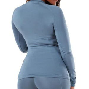 In Demand Mujeres Camisas de equitación Baselayer Top Show Shirt Ropa deportiva Ropa ecuestre personalizada Venta al por mayor Camisa de equitación - Product Image 4