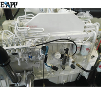 Moteur diesel marin avec boîte de vitesses certifié CCS, 6cta8.3 6LTAA8.9 220hp 300hp à vendre, moteur diesel 4 temps pour marine