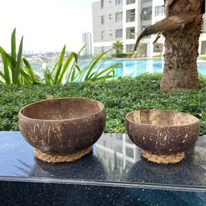 ชุดชามและช้อนส้อมกะลามะพร้าวผลิตภัณฑ์ที่เป็นมิตรต่อสิ่งแวดล้อมและยั่งยืน - Product Image 2