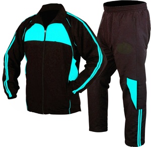 Survêtements de marque privée pour hommes, survêtements deux pièces de haute qualité, avec fermeture à glissière, survêtements d'entraînement et de jogging en coton de dernière conception - Product Image 1