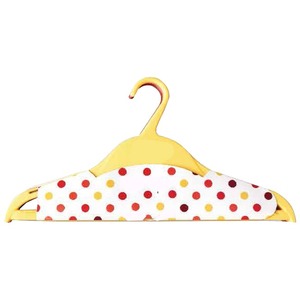 Perchas de tela de plástico de primera calidad Diseño delgado y que ahorra espacio para colgar cómodamente la ropa en el armario - Product Image 1