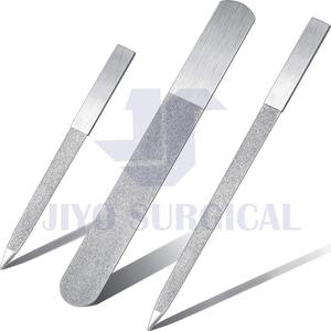 Wholesale Large Stainless Steel Nail File Diamond Dusted Deb Coated Coarse Nail Buffer Filer Manual Power Source CE ISO Approved - Product Image 3