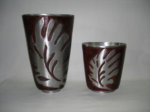 Floreros antiguos decorativos para el hogar y la boda, de aluminio, niquelado, dorado, brillante, moderno, lujoso, gran oferta - Product Image 6