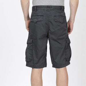 Pantalones Cortos Cargo de Verano con Logotipo Personalizado, Color Liso, 100% Algodón, Pantalones Cortos Deportivos Casuales para Hombre, Pantalones Cortos Esenciales - Product Image 4