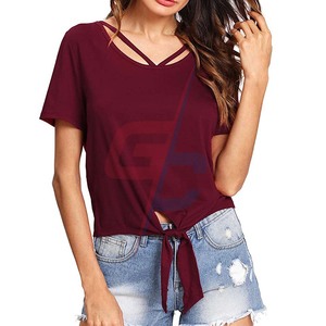 เสื้อทีเชิ้ตลำลองขนาดใหญ่พิเศษของผู้หญิงผ้าสแปนเด็กซ์เนื้อนุ่มระบายอากาศได้ดีผ้าชีฟองคอกลมมีโลโก้เสื้อผ้าธรรมดาสำหรับผู้หญิง - Product Image 5