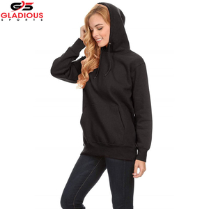 Vente en gros à bas prix de haute qualité pour femmes marque personnalisée OEM Logo Design 100% sweats à capuche en coton pour filles et femmes coupe régulière à capuche - Product Image 3