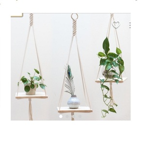 Soporte de macramé para maceta de interior, macramé hecho a mano, colgador de planta colgante para interior, calidad, artesanías - Product Image 5