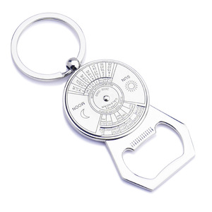 LLavero de Metal con Logo OEM, llavero de Metal personalizado con calendario perpetuo de 50 años - Product Image 6
