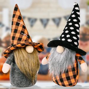 OurWarm Fatti A Mano Su Ordinazione Farcito Gnomes Gonk Panno Senza Volto Peluche Halloween Gnomes Per Decorazione Di Halloween - Product Image 5