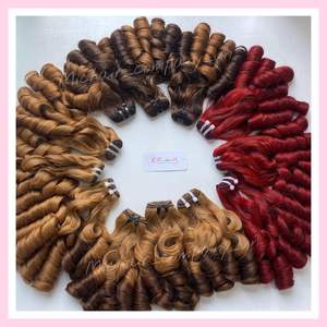Wholesale Super Double Drawn <b>Remy</b> <b>Hair</b> <b>Extensions</b> High Quality Piano Color Human <b>Hair</b> <b>Extensions</b> - Product Image 4