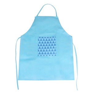 Venta al por mayor 220 GSM peso correas ajustables mujeres hogar delantal impresión personalizada 100% algodón orgánico de la India certificado GOTS - Product Image 3