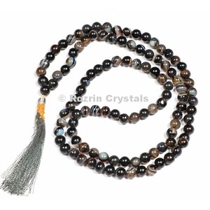 Orden en línea para ónix negro Suleimani japonés Mala | Tienda de ónix negro Sulemani japonés Mala - Product Image 1