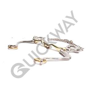 2021อเนกประสงค์ร้อนขายส่งสบายหลวมแหวน Snaffle สแตนเลสปากม้าบิต - Product Image 6
