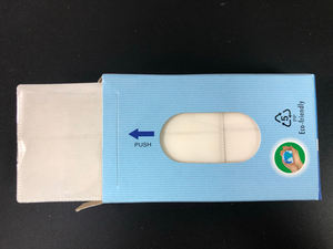 BEST Porte-cartes de visite auto-adhésif en PVC à ouverture par le haut, design tendance - Product Image 4