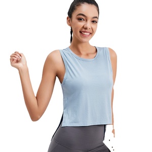 Chaleco Deportivo de Tirantes para Mujer, Diseño Veraniego 2022, Transpirable, Holgado, con Lazo en la Espalda, Ideal para Correr - Product Image 2