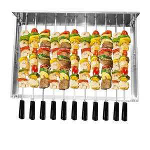 Skewers Rotisserie Grill Kit Barbecue Grill Machine Bbq Charcoal Grill Accessories