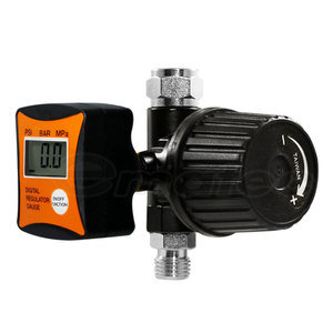 Régulateur de pression d'air numérique Lematec 0-150 PSI Corps en zinc Certifié CE - Product Image 2