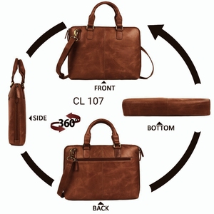 Bolsa para portátil de cuero PU de la mejor calidad para empleados de oficina Regalos corporativos y promoción de novedad a un precio asequible - Product Image 5