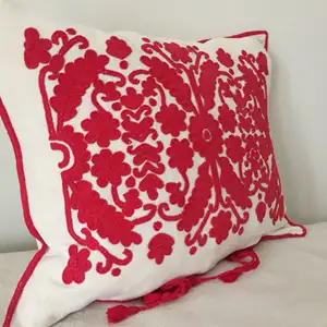 2020 Ethnic Women Wear Designer Hand Embroidered Vintage Decor Cushion Cover