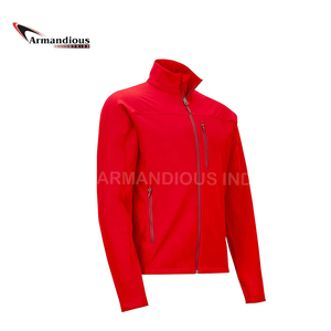 Men's Custom Made <b>Soft</b> <b>Shell</b> Windbreaker <b>Jacket</b> Outdoor Apparel with <b>Hooded</b> Collar for Winter New Design OEM Service Available - Product Image 3