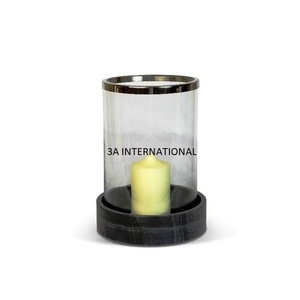 Top Trending Dormitorio y Balcón Decoración Linternas de estilo vintage multifuncionales Luces de velas de metal chapadas en oro - Product Image 4