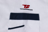 Ensemble d'uniformes de chef unisexe GW 98% coton fabriqué au Vietnam pour restaurants et bars, service OEM pour la gestion du personnel, délai de livraison d'échantillons de 7 jours