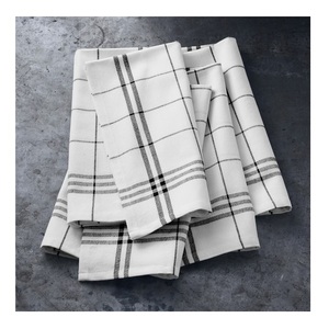 Toalla de limpieza de cocina con certificado GOTS de algodón orgánico 100% al por mayor opción de toalla de té impresa absorbente de alta calidad - Product Image 4