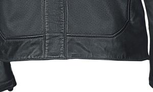 Chaqueta de moto de verano para hombre con cuero de vaca Nuevo diseño Chaqueta de seguridad de talla grande para adultos - Product Image 6