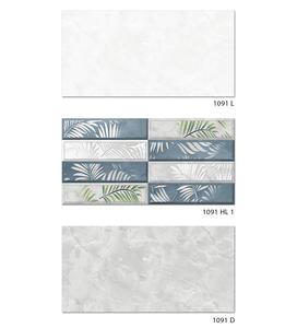 30x60cm กระเบื้องเซรามิคเคลือบเงาสองสีดีไซน์ - Product Image 3
