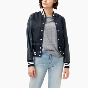 Chaqueta de béisbol al por mayor, cortavientos personalizado de secado rápido, chaqueta universitaria para hombre, chaquetas impermeables de talla grande - Product Image 1