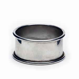 Metal Fancy <b>Napkin</b> Ring Round Shape <b>Silver</b> Finished Fancy Tissue Holder Round Shape Hot Selling Metal <b>Napkin</b> Ring - Product Image 1
