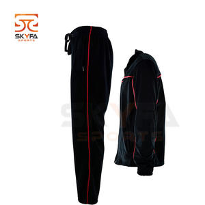 Survêtements personnalisés en coton/polyester pour hommes, survêtement de jogging élégant sur mesure - Product Image 5