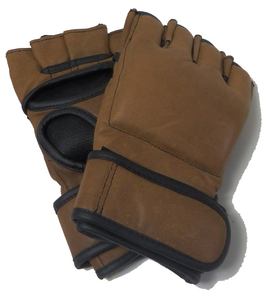 ถุงมือชกมวยแบบครึ่งนิ้ว สำหรับ MMA ต่อสู้ ตี ชก ถุงมือหนัง - Product Image 2