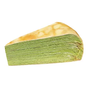 torta a mano taiwan Suppliers-RTS Toccato 8 pollici Shizuoka Matcha mano-fatto Mille Crepe Torta